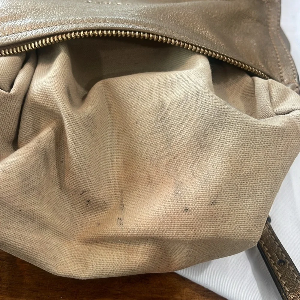 Givenchy Pandora Mini crossbody bag golden brown - Picture 14 of 17